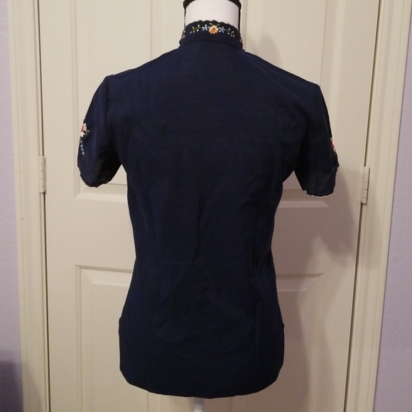 Lily Vintage Chinese Women's Top - Picture 6 of 7